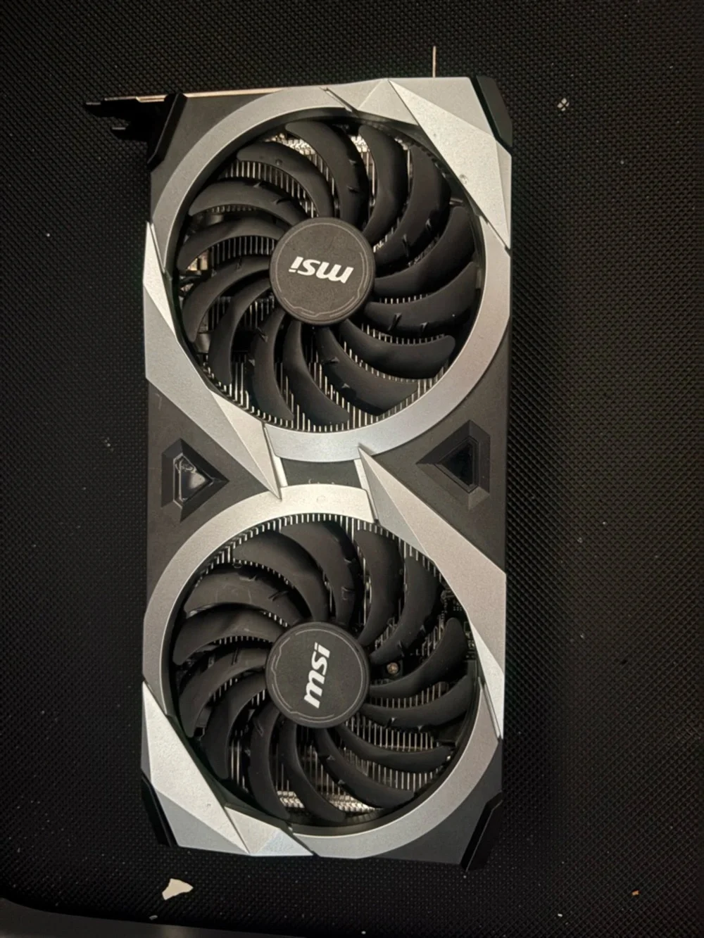 MEC MECH Radeon GPU in Black and Silver